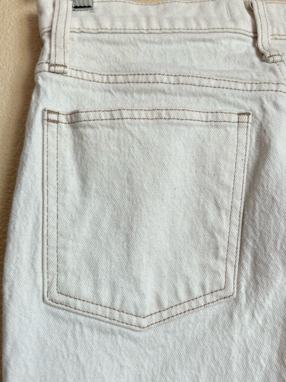 Madewell Cream Denim Jeans - Picture 12 of 12